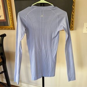 Lululemon Sky Blue Long Sleeve Tee
